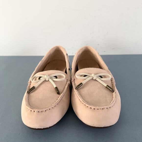 Vionic Honor Virginia Light Pink Slip On Comfort Boat Shoe Moccasin Loafers - Picture 3 of 10